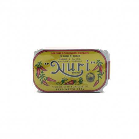 nuri sardine piccanti in olio di oliva