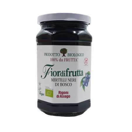 confettura fiordifrutta mirtilli neri di bosco bio rigoni di asiago