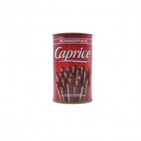 caprice rolls di wafer alla nocciola e cioccolato PAPADOPOULOS