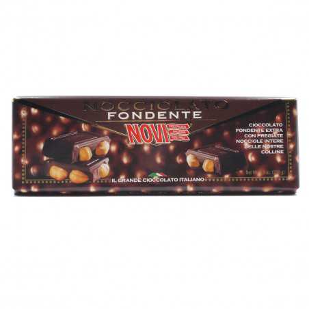 nocciolato fondente novi cioccolato fondente extra con nocciole