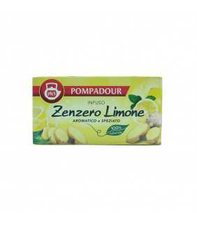 infuso zenzero limone pompadour