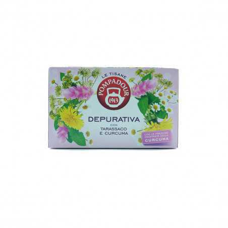 tisana depurativa con tarassaco e curcuma pompadour