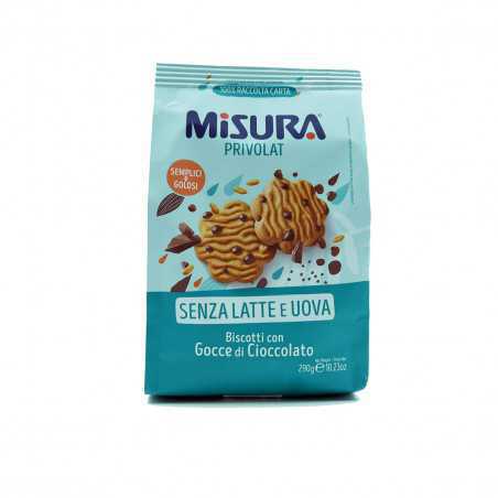 biscotti privolat con gocce di cioccolato misura