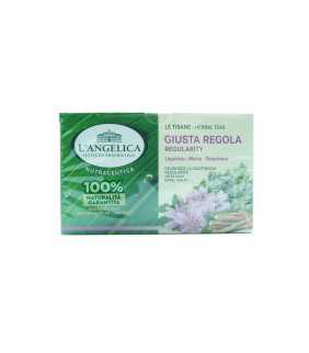 tisana giusta regola liquirizia malva rabarbaro l'angelica