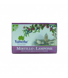 tisana bio mirtillo e lampone valverbe