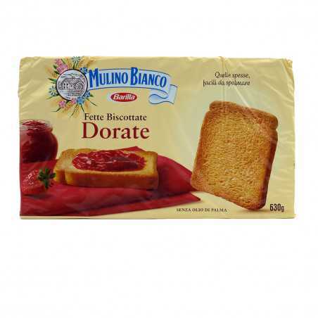 fette biscottate dorate mulino bianco