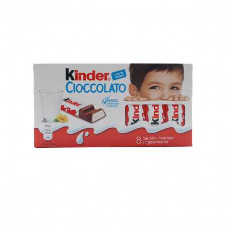 kinder cioccolato 8 barrette