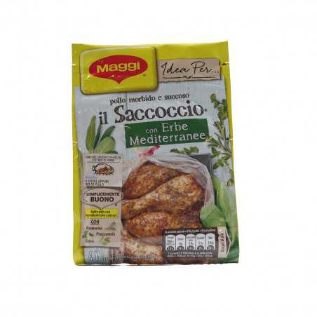 saccoccio con erbe mediterranee maggi