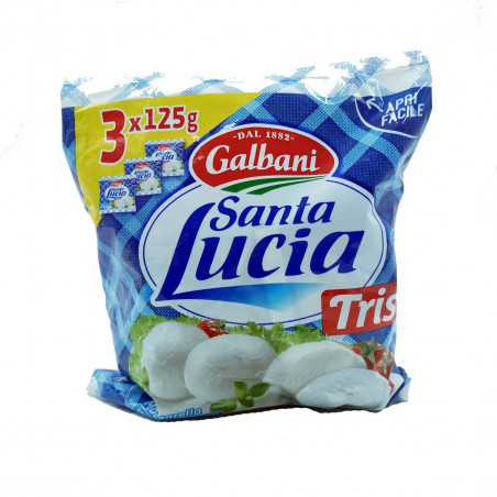 tris di mozzarella santa lucia galbani