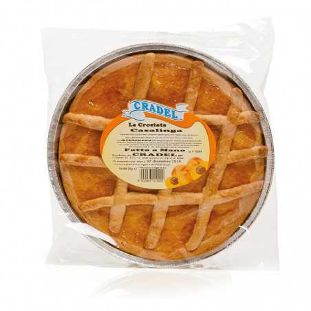 La crostata casalinga all'albicocca cradel