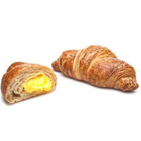croissant con crema pasticcera