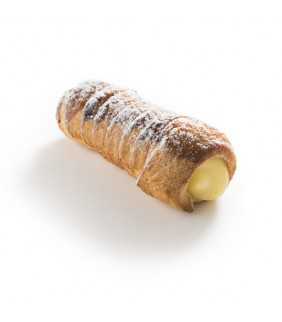 cannolo sfoglia con zabaione