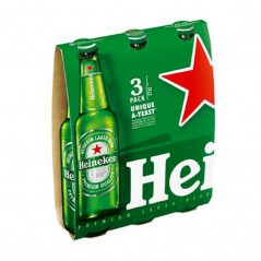 birra heineken 3 x 33 cl