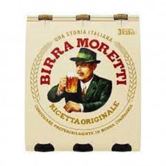 birra moretti 3 x 33 cl
