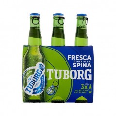 birra tuborg bottiglia 3 x 33 cl