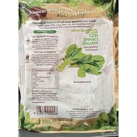 spatzle freschi agli spinaci patamore