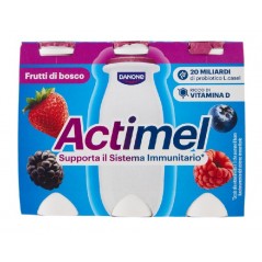 actimel yogurt gusto frutti di bosco danone