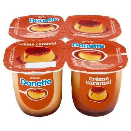dessert creme caramel danette