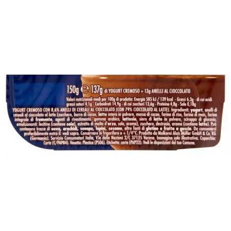 muller yogurt mix anelli al cioccolato