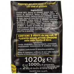 molino spadoni farina ai 7 cereali pane nero