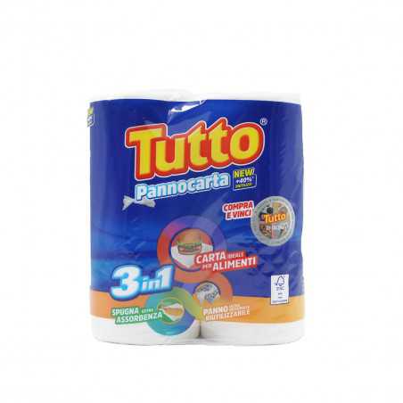 TUTTO PANNOCARTA 2 ROTOLI 3IN1