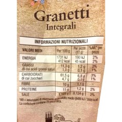 granetti integrali mulino bianco
