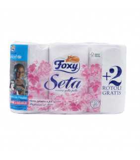 Foxy seta carta igienica 6 rotoli