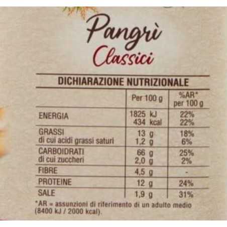 pangrì classici mulino bianco