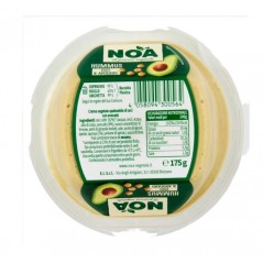 hummus ceci e avocado noa