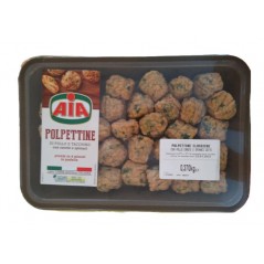 polpettine pollo e tacchino aia