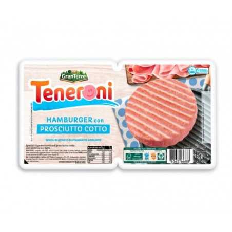 teneroni hamburger con prosciutto cotto granterre
