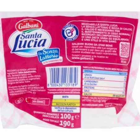 mozzarella senza lattosio santa lucia galbani
