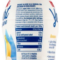 yogurt da bere alla banana milk