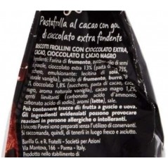biscotti gocciole al cioccolato extra dark pavesi