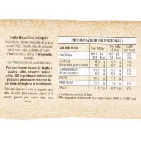 fette biscottate integrali mulino bianco