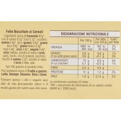 fette biscottate ai cereali mulino bianco