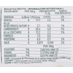 grancereale frutta mulino bianco