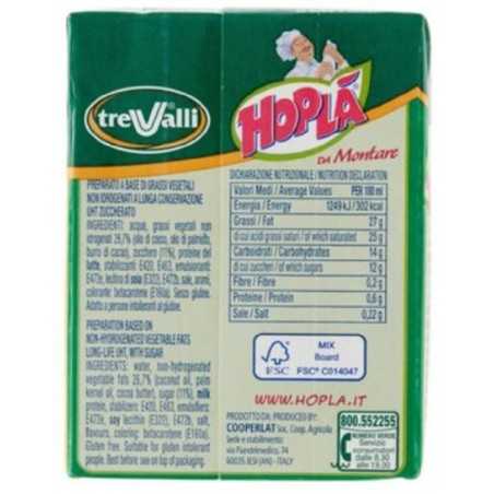 hoplà panna da montare a base vegetale tre valli