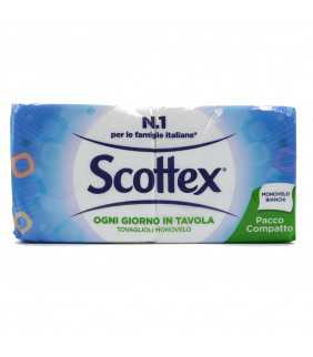 scottex tovaglioli monovelo bianchi