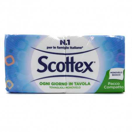 scottex tovaglioli monovelo bianchi
