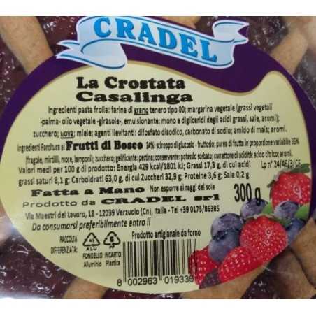 La crostata casalinga ai frutti di bosco cradel