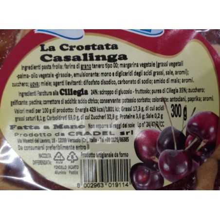 La crostata casalinga alla ciliegia cradel