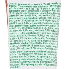 mutti salsina di pomodoro e verdurine