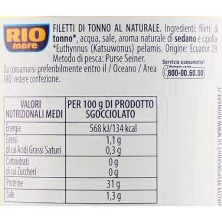 tonno al naturale rio mare