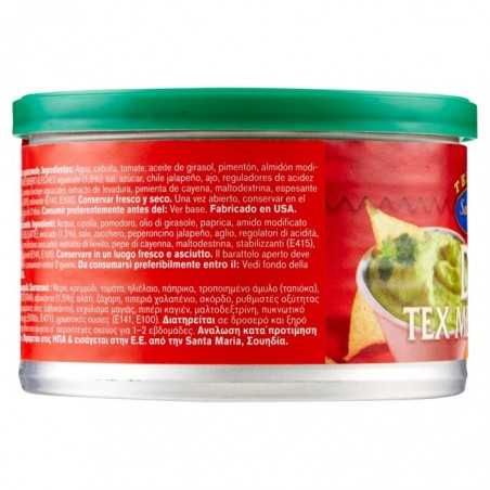 salsa al guacamole dip tex mex style santa maria