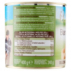 valfrutta fagioli bianchi di spagna