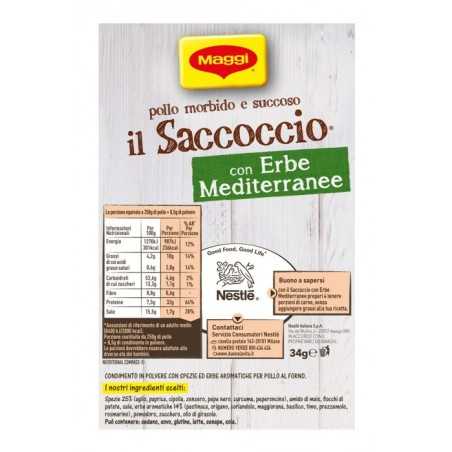 saccoccio con erbe mediterranee maggi