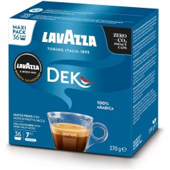capsule espresso dek cremoso lavazza a modo mio maxi pack
