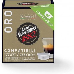 CAPSULE CAFFE' VERGNANO oro COMPATIBILI a modo mio