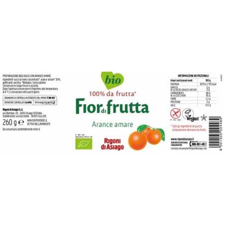 confettura fiordifrutta arance amare bio rigoni di asiago